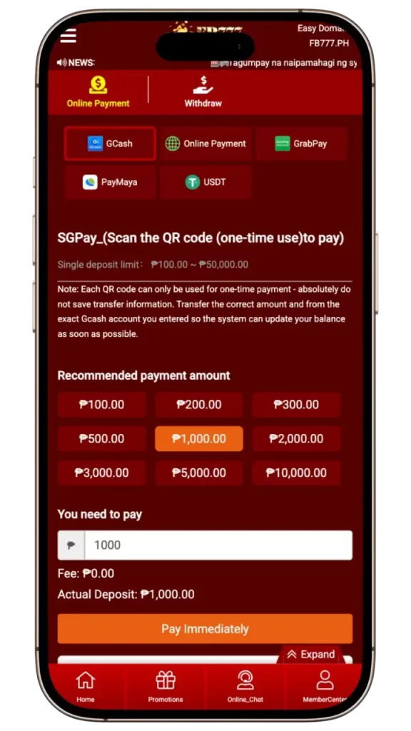 Essential Instructions for Rapid Withdrawals at Fb777 Casino - Part 2 Fb777 deposit gcash