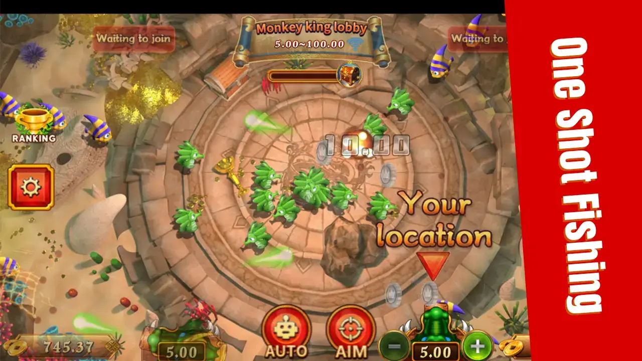 One Shot Fishing Game